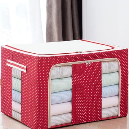 Foldable Storage Bag For Quilt And Clothes