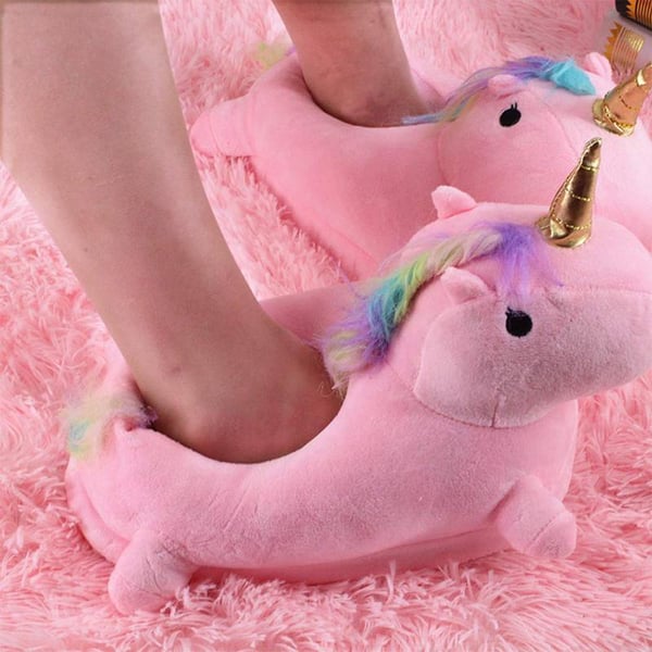 Indoor Warm Lovely Unicorn Slippers