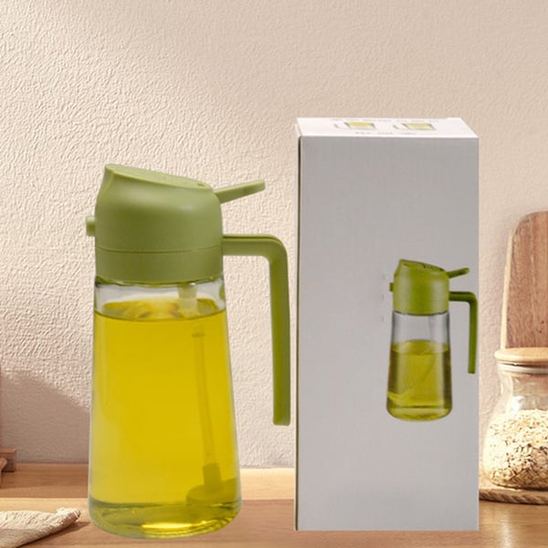 2 in 1 Glass Oil Sprayer & Dispenser