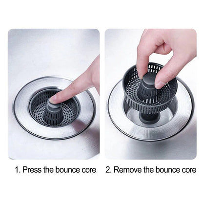 ✨2025 New Upgraded Sink Bounce Core Drain Strainer