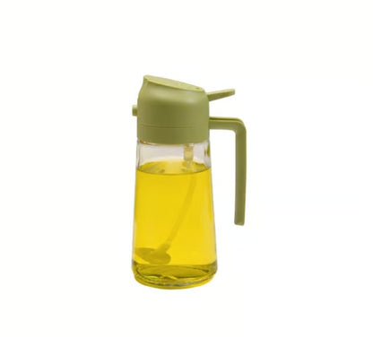 2 in 1 Glass Oil Sprayer & Dispenser