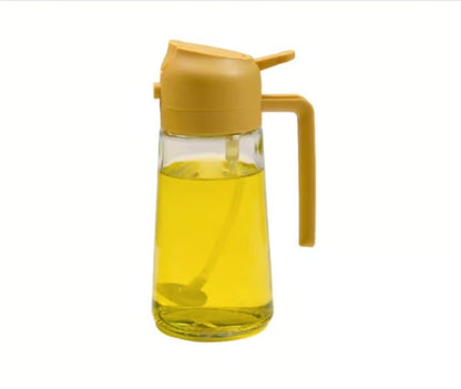 2 in 1 Glass Oil Sprayer & Dispenser