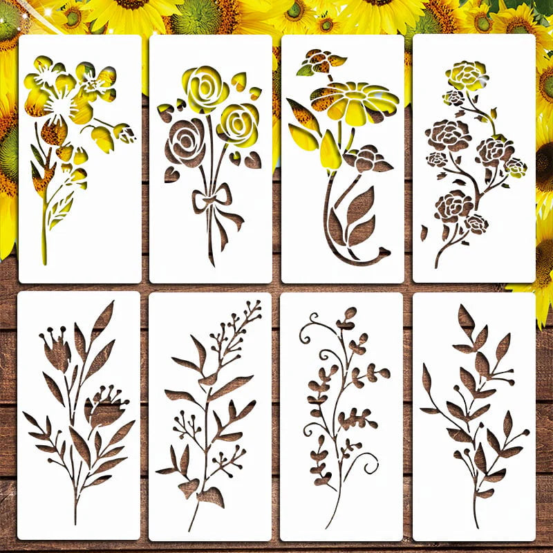 Flower Painting Templates