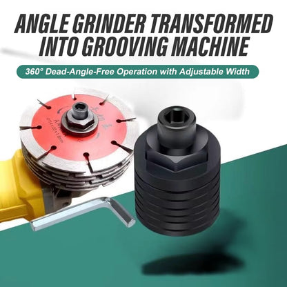 New Year Sale 49% OFF🔥Angle Grinder to Slotting Machine Conversion Kit