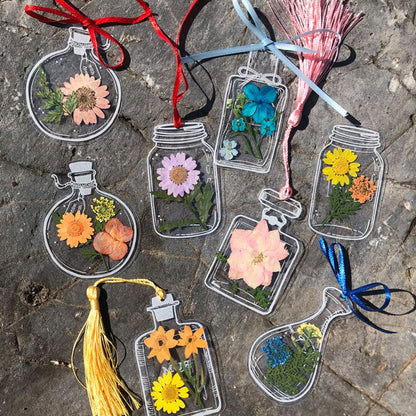 Last Day 49% OFF🌸Dried Flower Bookmarks Set